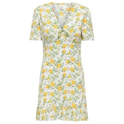 Vestidos Only Onlmolly S S V-Neck Dress Jrs Noos