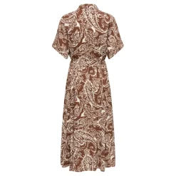 Vestidos Only Onlsafa S S Long Belt Dress Wvn Ex