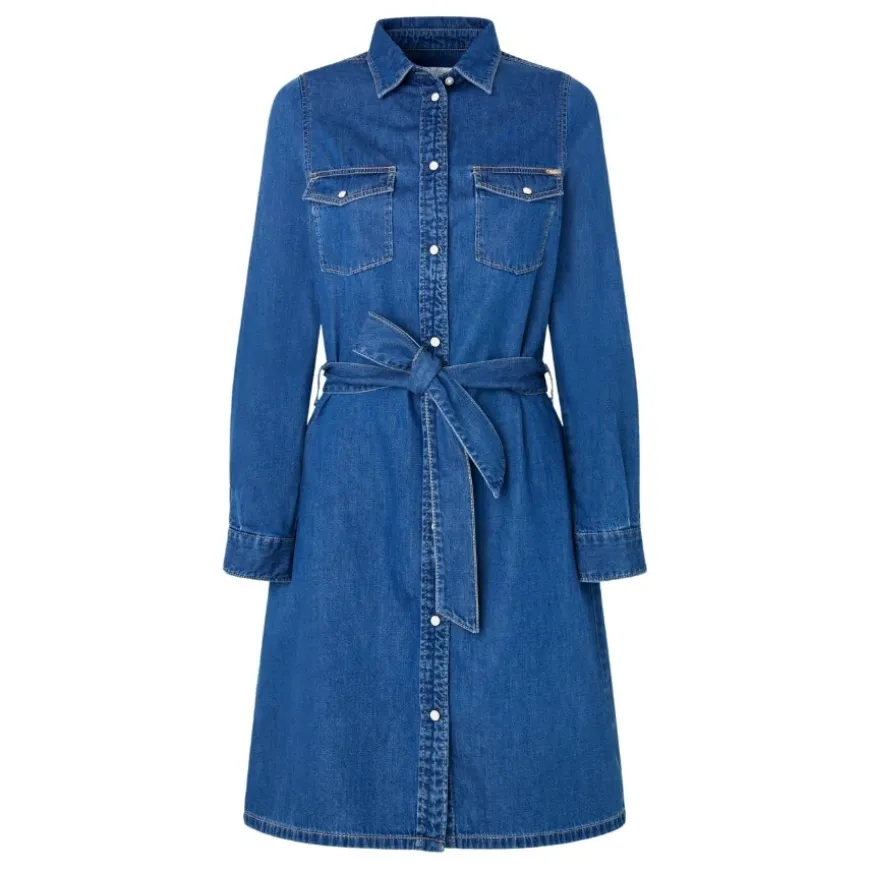 Vestidos Pepe jeans Regular Denim Dress