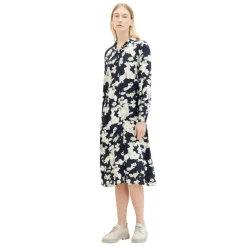 Vestidos Tom tailor Printed Midi Shirt