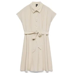 Vestidos Vero moda Vmathena Cs Short Shirt Belt Dress Wvn