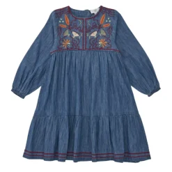 Vestidos Zippy LS Dress Denim