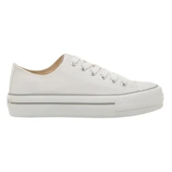 Zapatillas Mustang CANVAS BLANCO