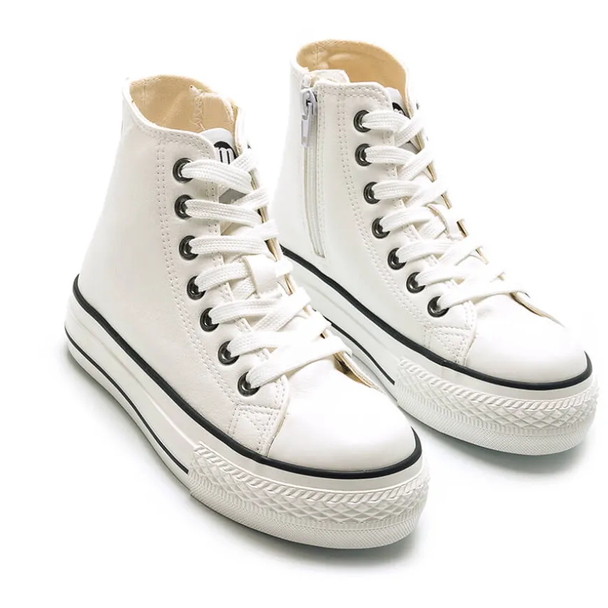 Zapatillas Mustang kids Usain Blanco